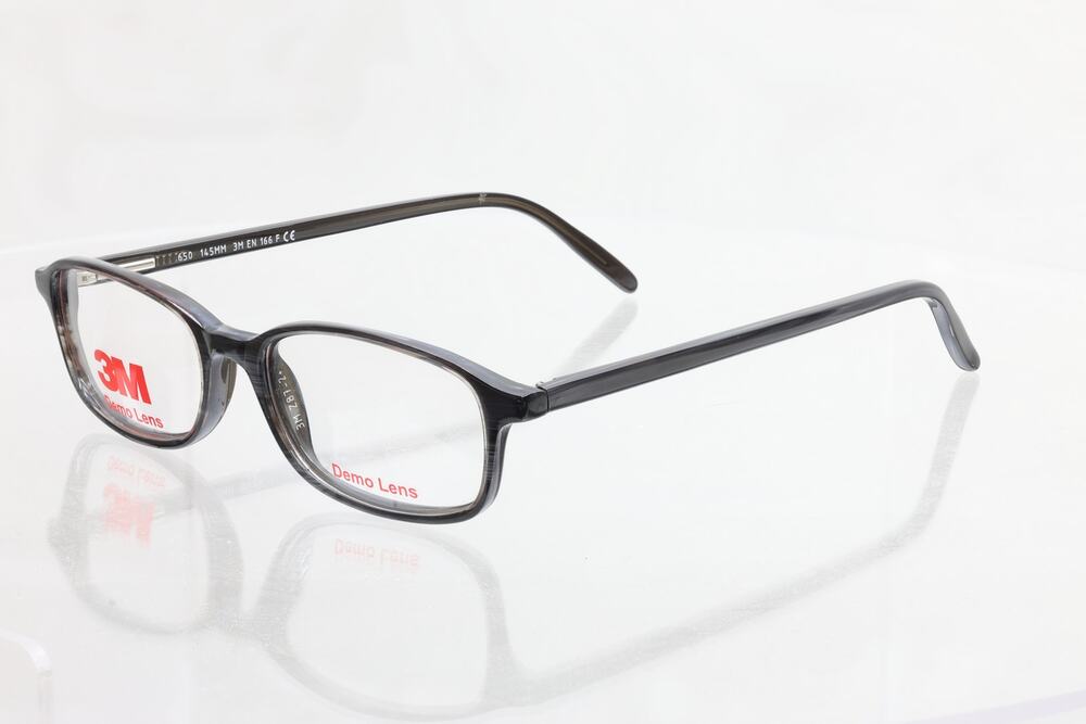 3M 650 Gray 50-16-145mm Eyeglass FRAMES ONLY - NEW/WITHOUT TAGS